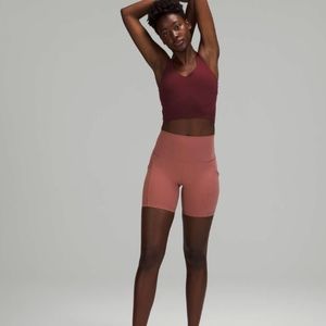 NWT Lululemon Align High Rise Short 6" *Pockets Spiced Chai Size 4.
